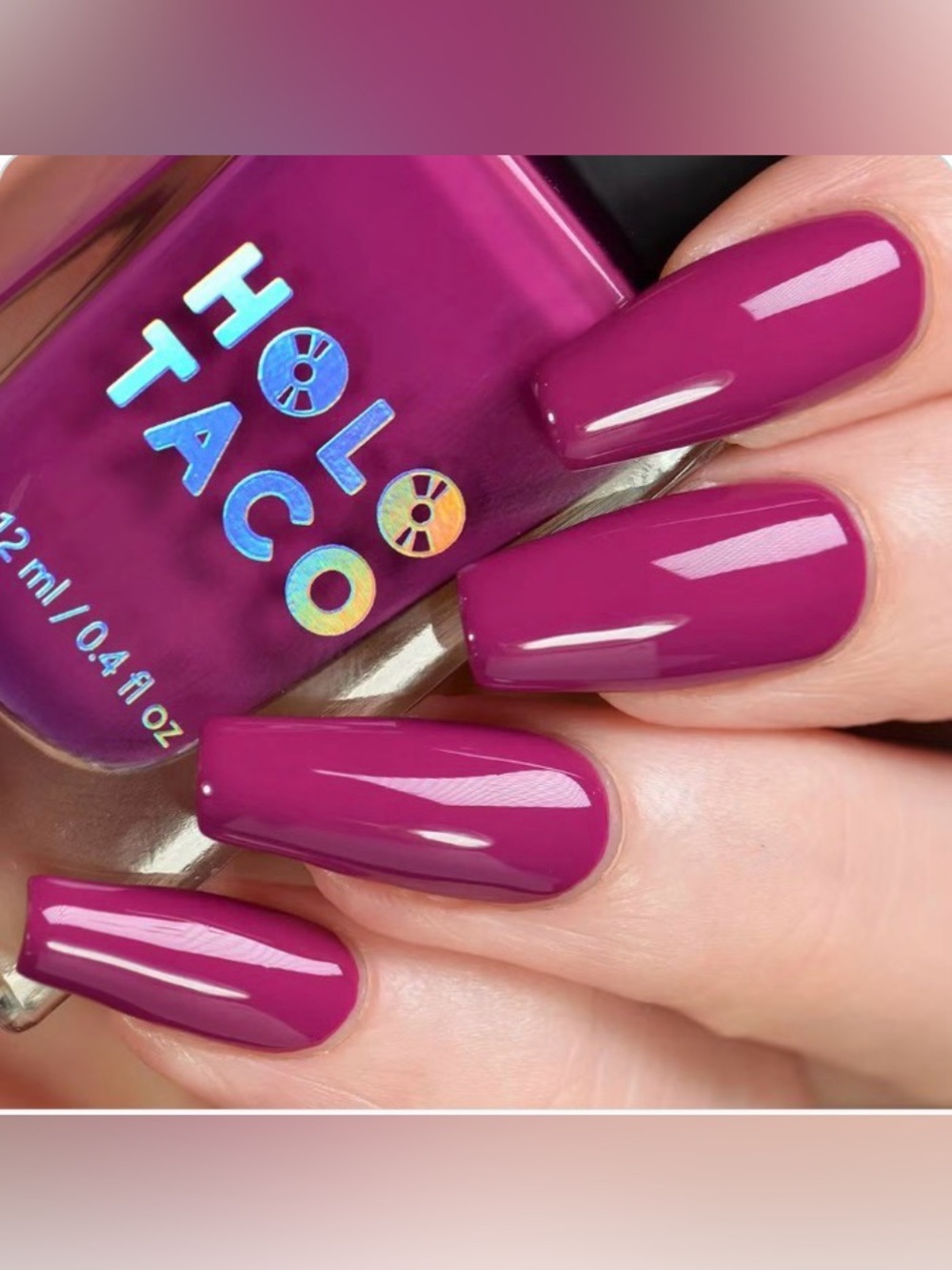 Holo Taco High Tea Hibiscus Nail Polish